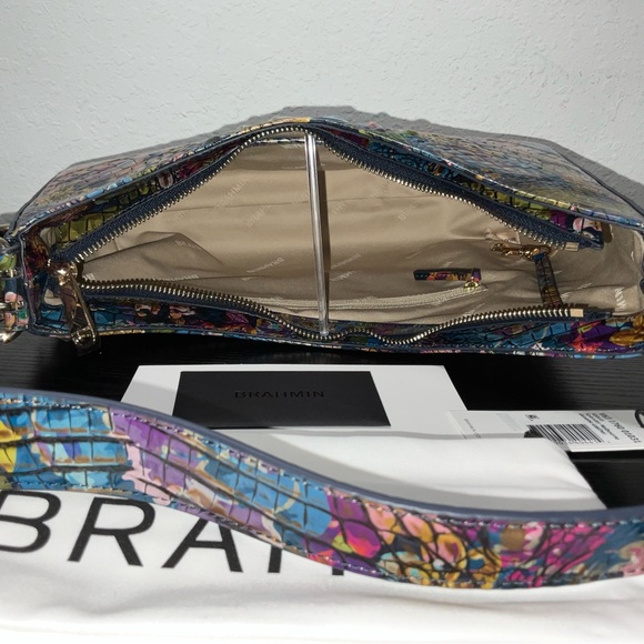 Brahmin Abbott SPLENDOR MELBOURNE Abstract Floral Shoulder...